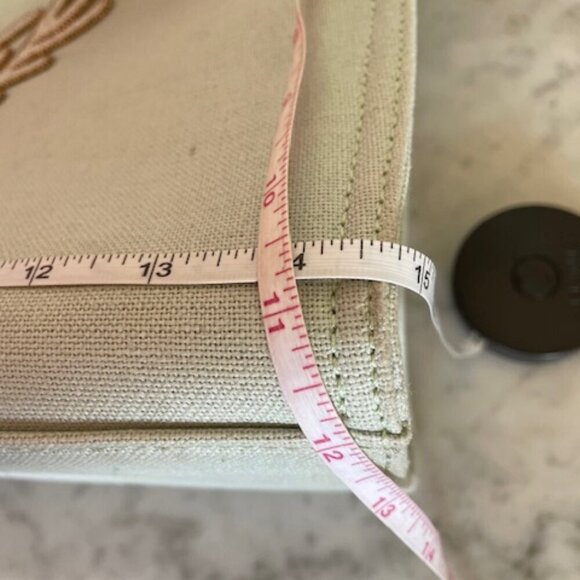 SPARTINA 449 beach life Beaded Coral Linen Blue Gold Tote Shoulder Bag - Picture 17 of 17